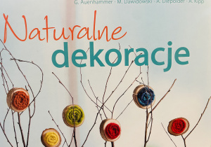 Okładka książki "Naturalne dekoracje" Auotorzy: G. Auenhammer, M. Dawidowski, A. Diepolder, A. Kipp