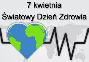 Zdjęcie przedstawia logo stworzone z okazji Światowego Dnia Zdrowia