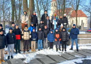 Uczestnicy zajęć w Rzgowie gotowi na wyprawę