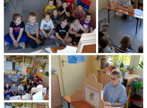 Lekcja języka angielskiego w klasie 1c z wykorzystaniem techniki storytelling i teatrzyku Kamishibai – bajka „The Tortoise and the Hare”