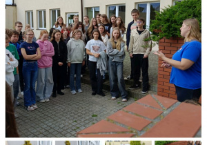 Uczniowie klas szóstych m spotkaniu z Fundacją Judyta