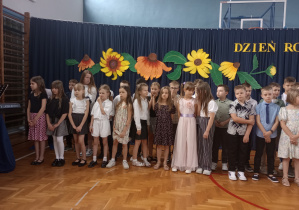 Klasa 2a podczas Dnia Rodziny.