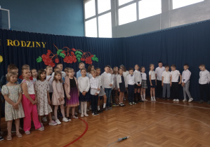 Klasa 2c podczas Dnia Rodziny.