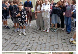 Uczniowie klas szóstych na wycieczce w Toruniu