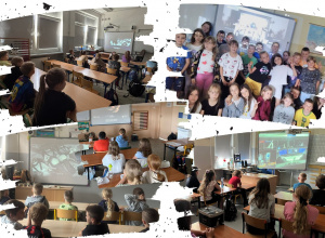 Uczniowie klas 1–3 śledzili start polskiego astronauty!