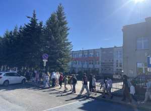Próbna ewakuacja szkoły