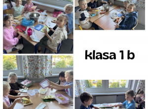 Zdrowe odżywianie w klasie 1b