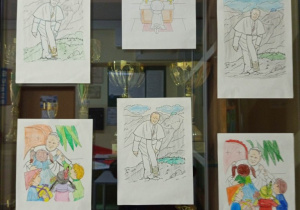 Prace uczniów klas młodszych