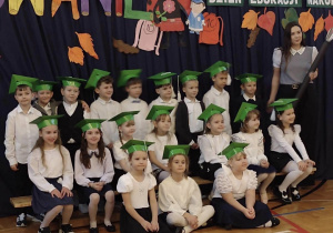 Zdjęcie przedstawiające klasę 1a.