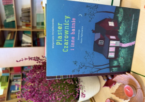 Okładka omawianej książki małgorzaty Stzrałkowskiej " Plaster Czarownicy i inne baśnie".