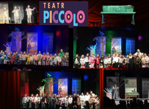 Wycieczka klas drugich do Teatru Piccolo w Łodzi