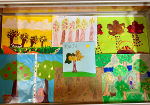 Zdjęcie prac konkursowych.