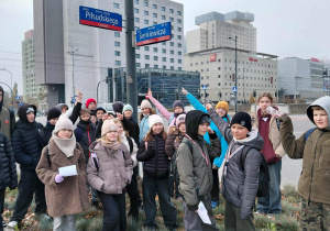 Uczestnicy wyprawy odnaleźli aleję Marszałka Józefa Piłsudskiego