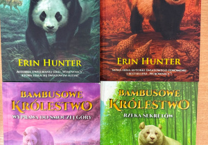 Zdjęcie książek Erin Hunter