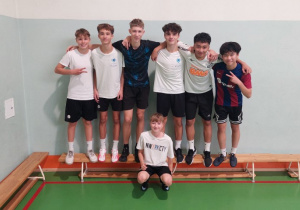 Reprezentacja chłopców że Rzgowa.