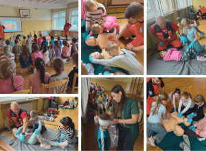 Zajęcia z pierwszej pomocy w klasach pierwszych