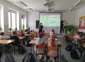 Wizyta wyjątkowego gościa w klasie 4a