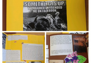 Lapbooki uczniów klas szóstych