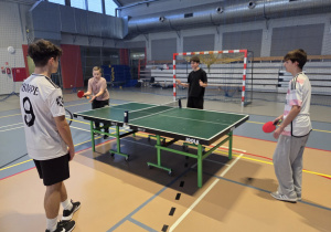 Chłopcy podczas meczów ćwierćfinałowych