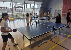 Dziewczynki podczas meczów ćwierćfinałowych