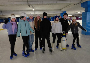 Część grupy w czasie jazdy z pingwinkiem