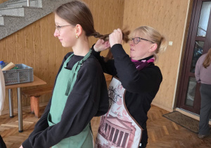 Przygotowania przed wejście do kuchni