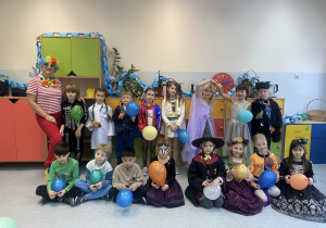 Karnawałowe stroje klasy 1 C