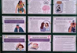 Plakat dotyczący Tygodnia zdrowia psychicznego
