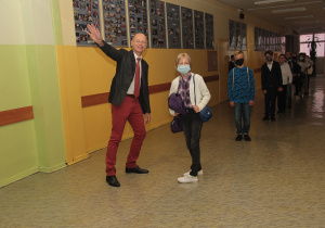 Spotkanie klasy Va z wychowawcą.