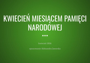Zdjęcie jednego ze slajdów prezentacji multimedialnej przygotowanej przez nauczycielkę historii.