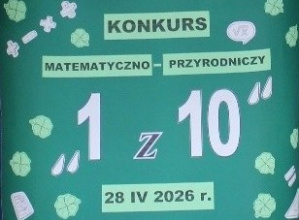 Konkurs „Jeden z dziesięciu” – matematyka, informatyka i fizyka