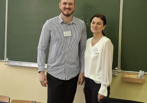 Zespół nadzorujący w jednej z sal