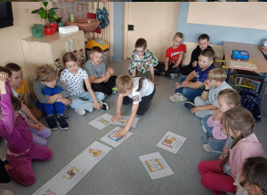 Storytelling na lekcji języka angielskiego w klasie 1 D