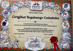 Certyfikat uczestnictwa w warsztatach