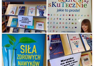 Kolaż zdjęć przedstawiający okładki książek