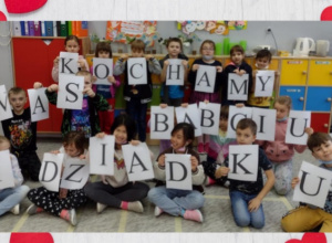 Upominki z okazji Dnia Babci i Dziadka w klasie Ic