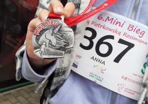 Medal pamiątkowy za ukończenie zawodów