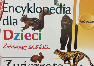 Okładka „Encyklopedii dla dzieci - Zwierzęta”
