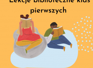 Lekcje biblioteczne klas pierwszych