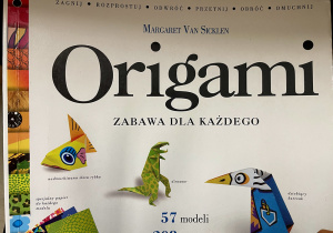 Okładka książki pt. "Origami, zabawa dla każdego".