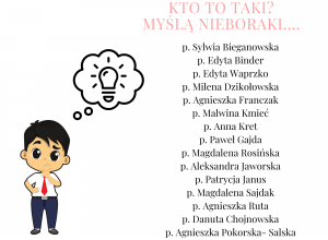 Kto to taki? Myślą nieboraki…