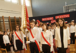 Poczet Sztandarowy szkoły
