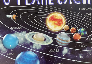 Okładka książki Jerzego Rafalskiego " O planetach"